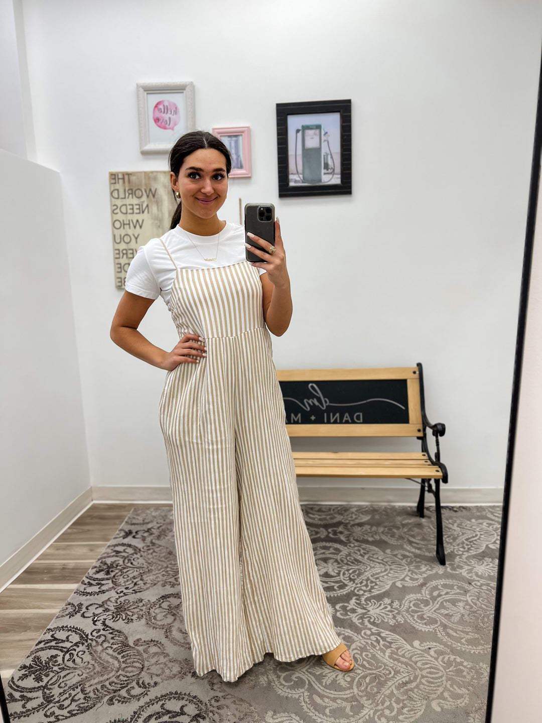 Sands Thinstripe Jumpsuit