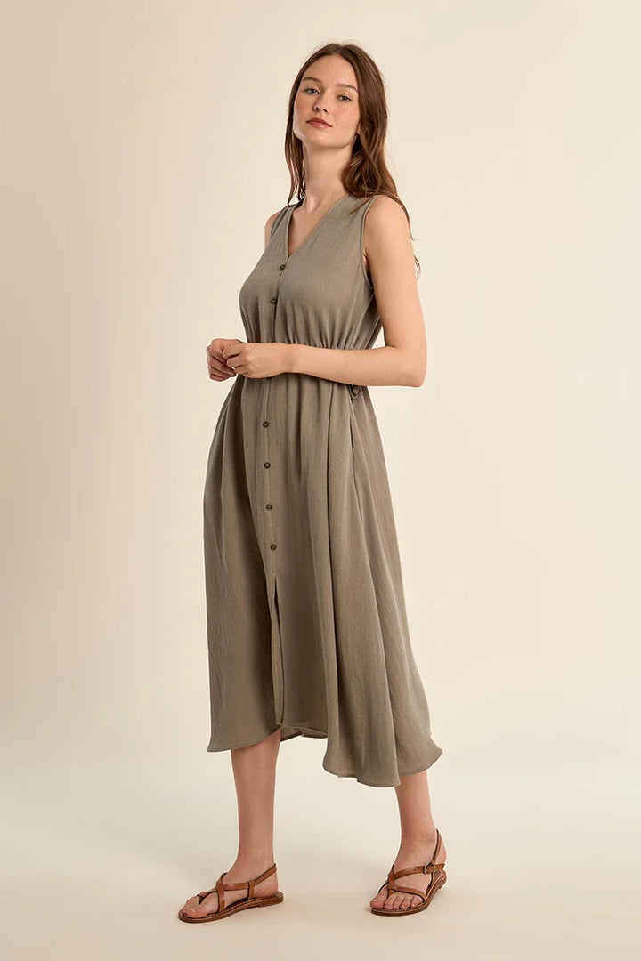Light Khaki Dress