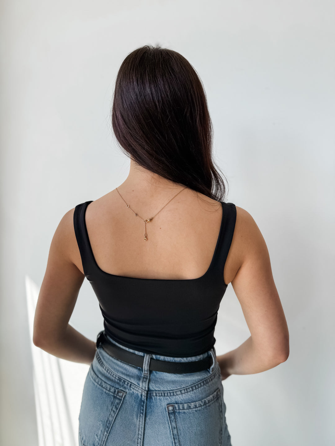 Tia Signature Tank - Black