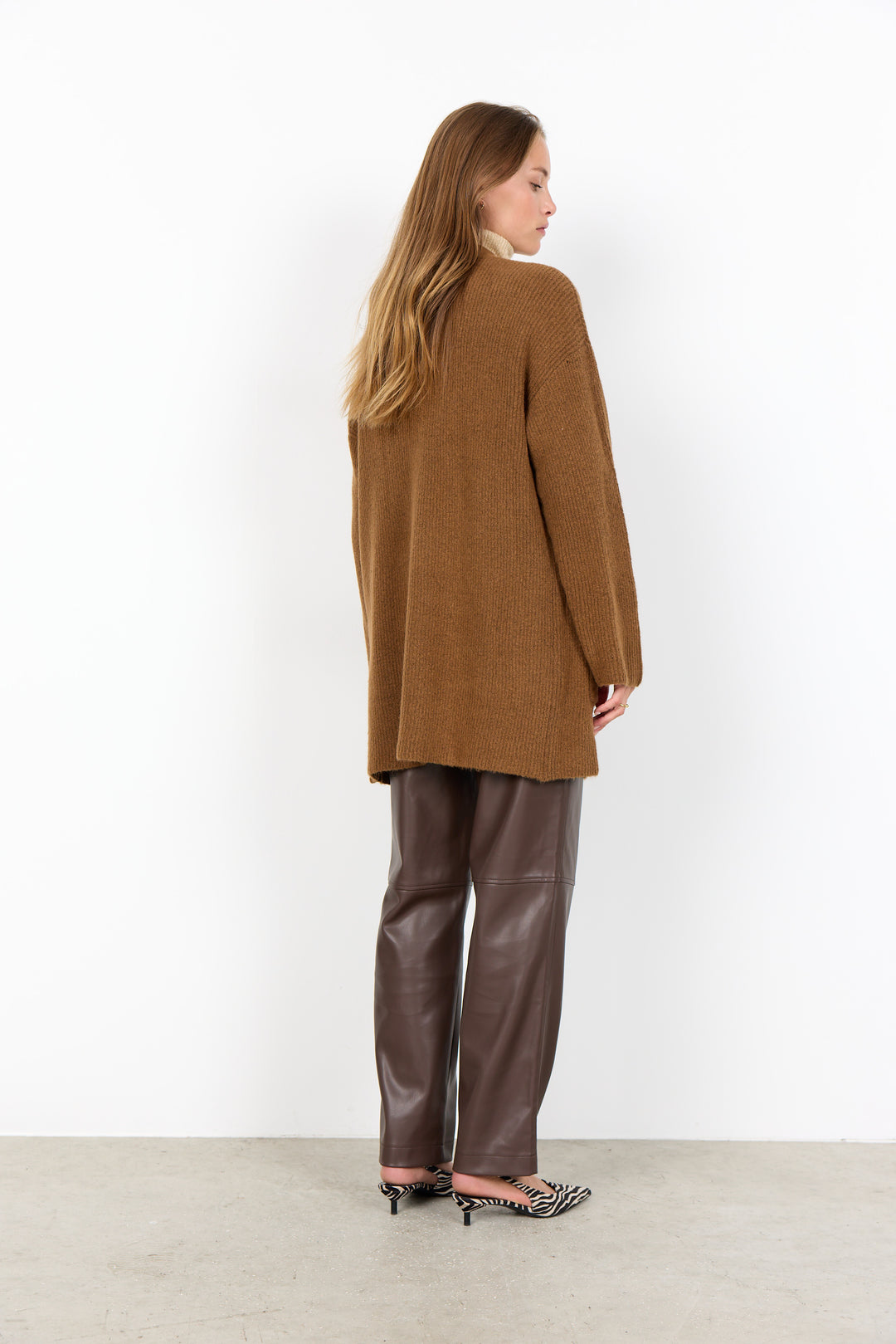 Avalon 3 Cardigan - Toffee