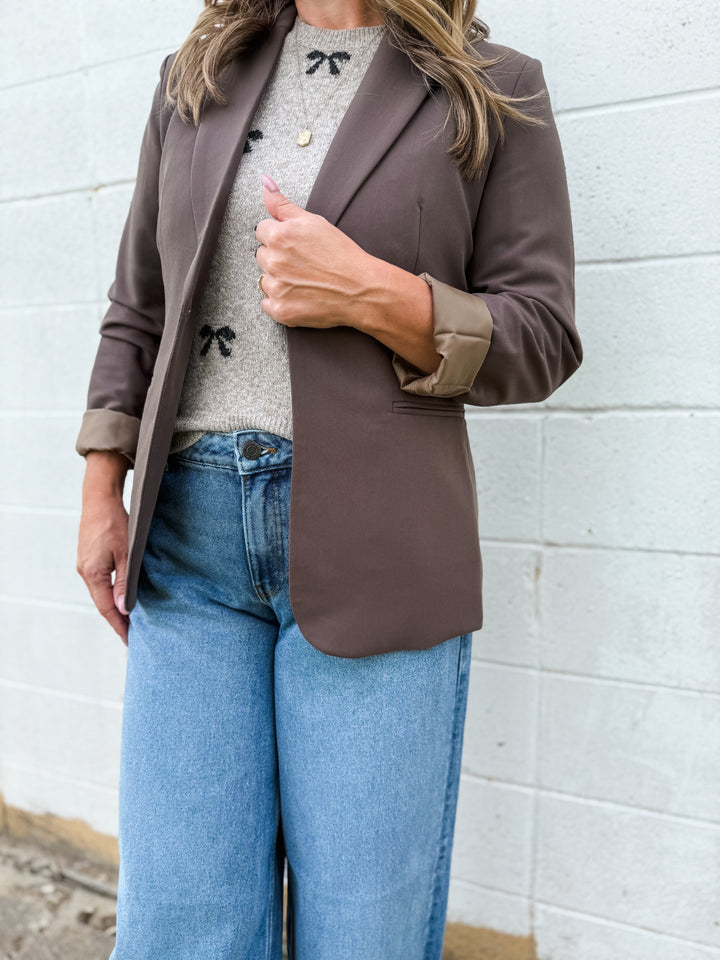 Ellis Blazer - Brown