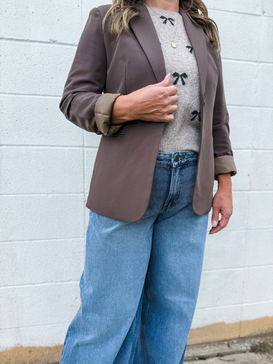 Ellis Blazer - Brown