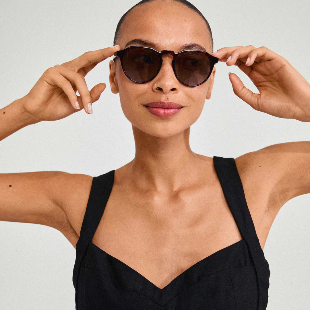 ALEJANDRA Sunglasses - Brown Tortoise