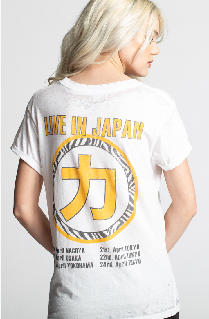 Kiss Crazy Nights Burnout Tee