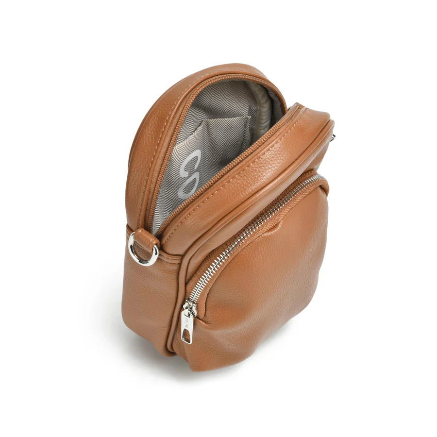 Abigail Crossbody - Brown