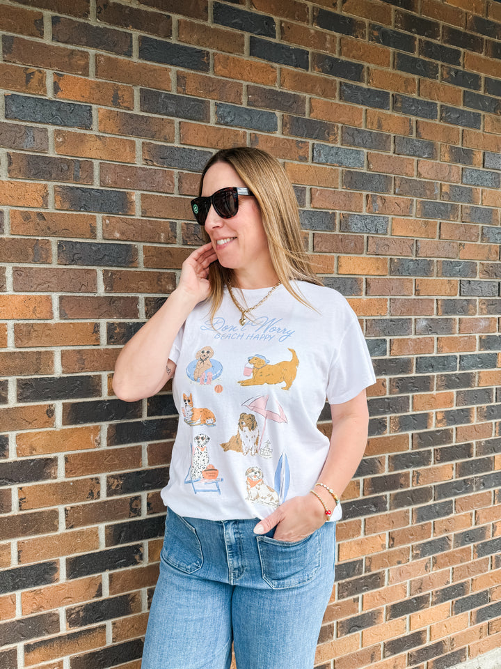 Beach Happy Vintage Tee