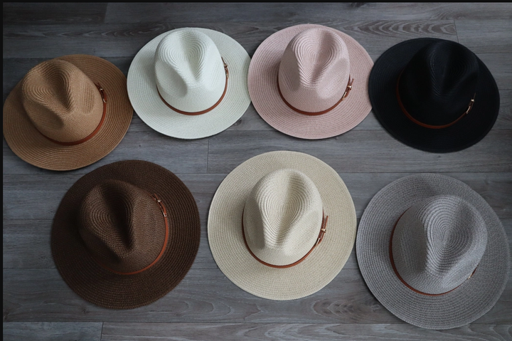 Panama Fedora Straw Hats