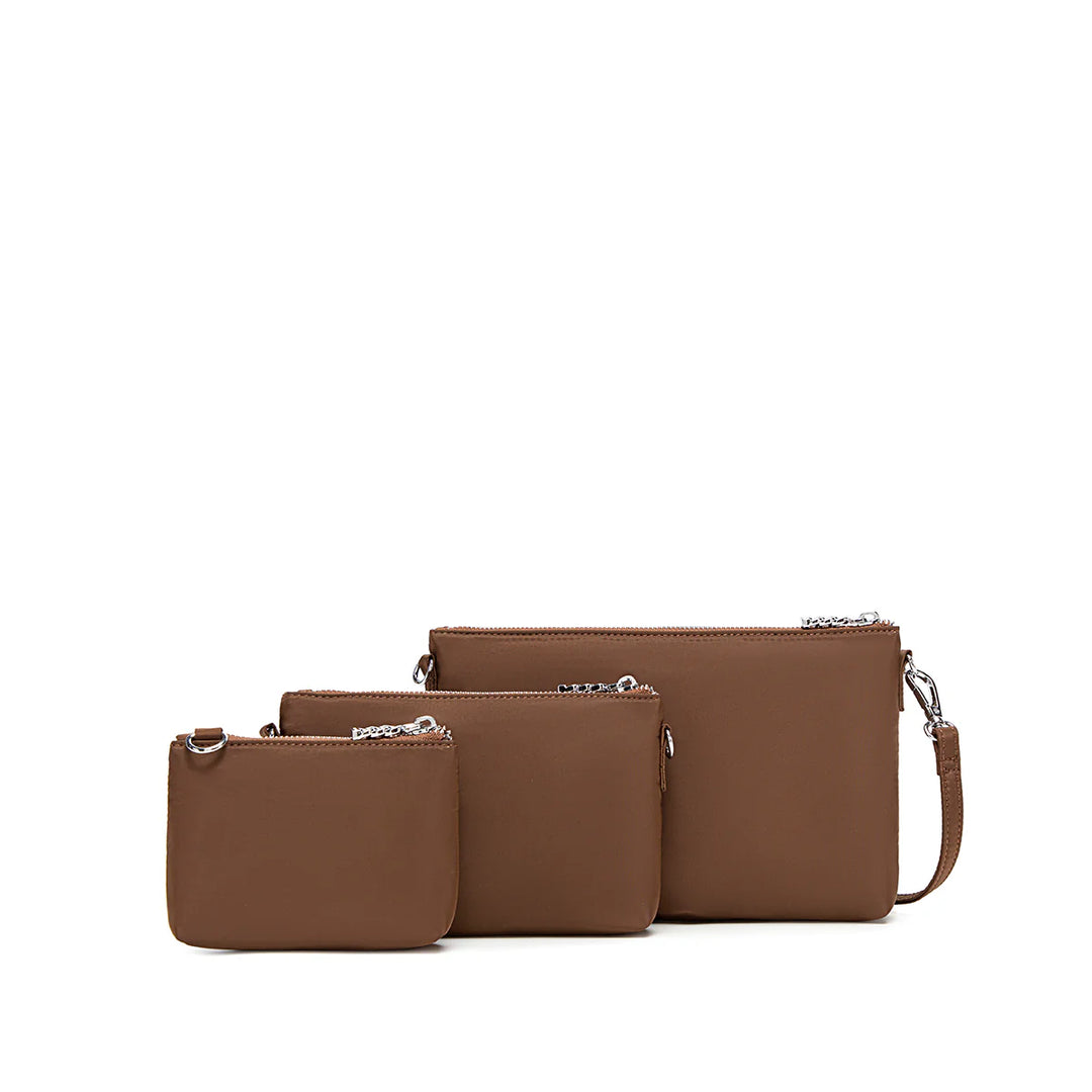 Drea Pouch Set-Espresso