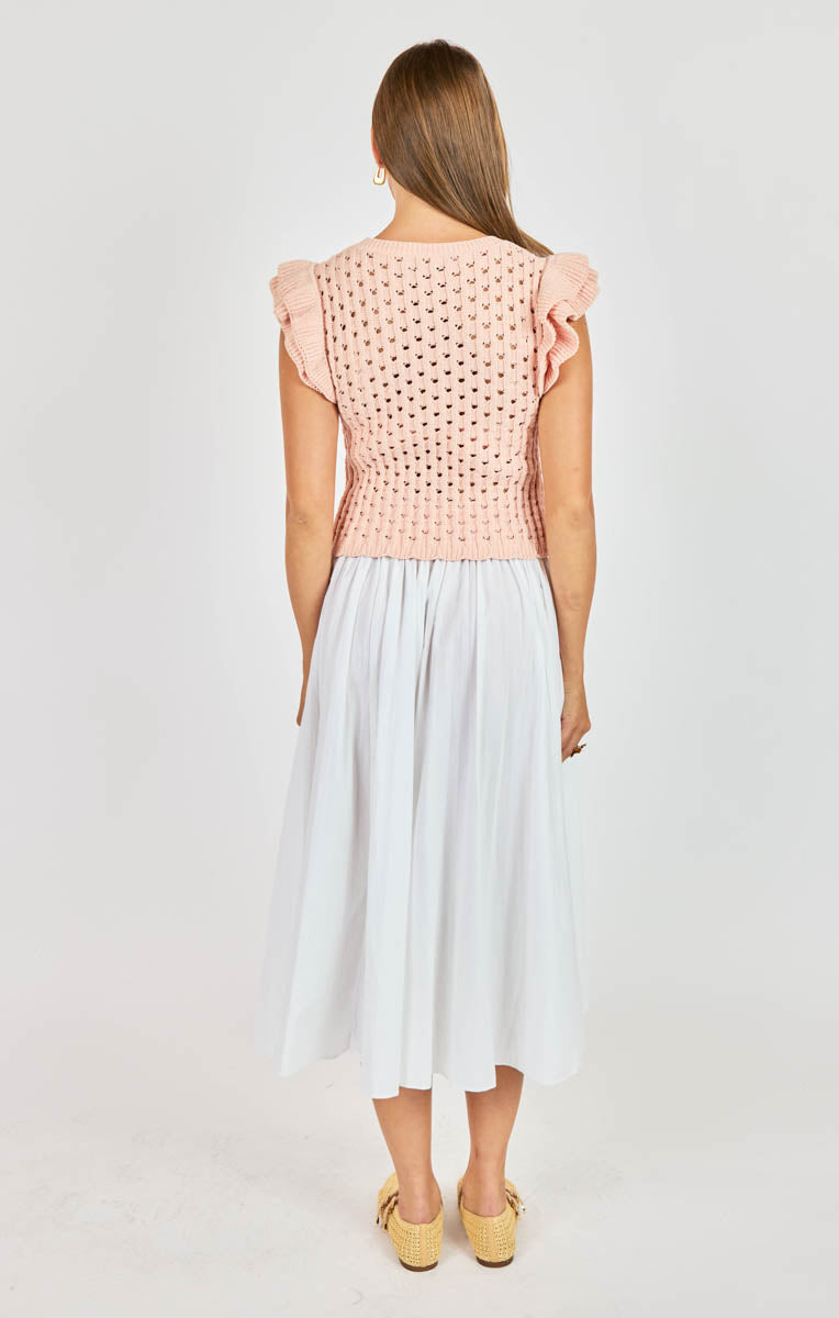 Miren Open Knit Sweater Tank