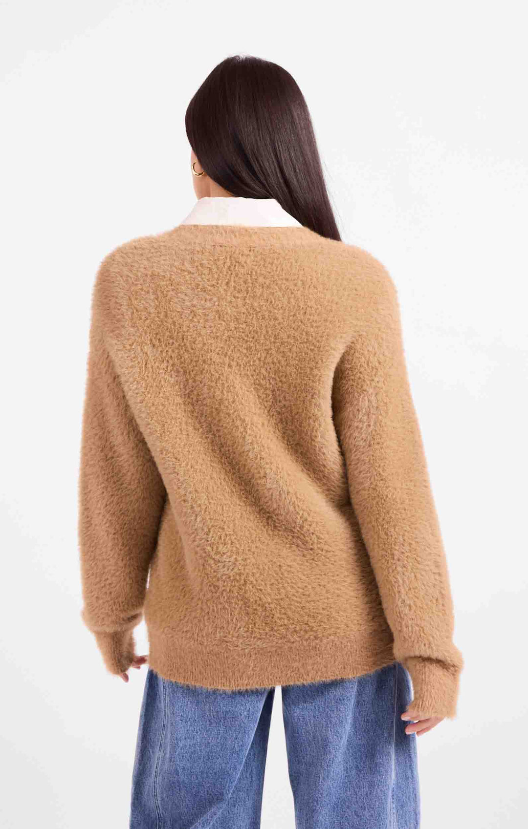 Hallie Fuzzy Cardi