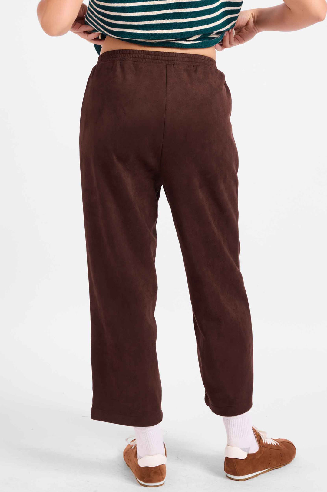 Risk Taker Faux Suede Pants