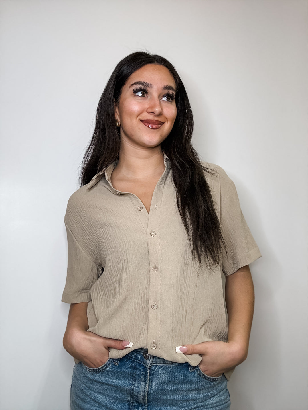 Presley Button-Up Blouse