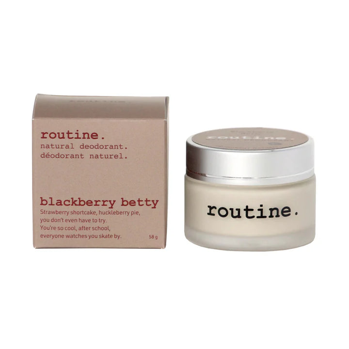 Routine Natural Deodorant - Blackberry Betty JAR