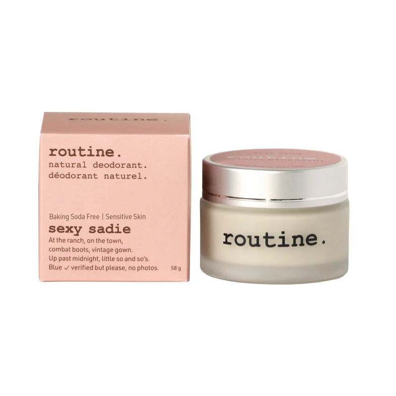 Routine Natural Deodorant - Sexy Sadie JAR (Baking Soda Free)