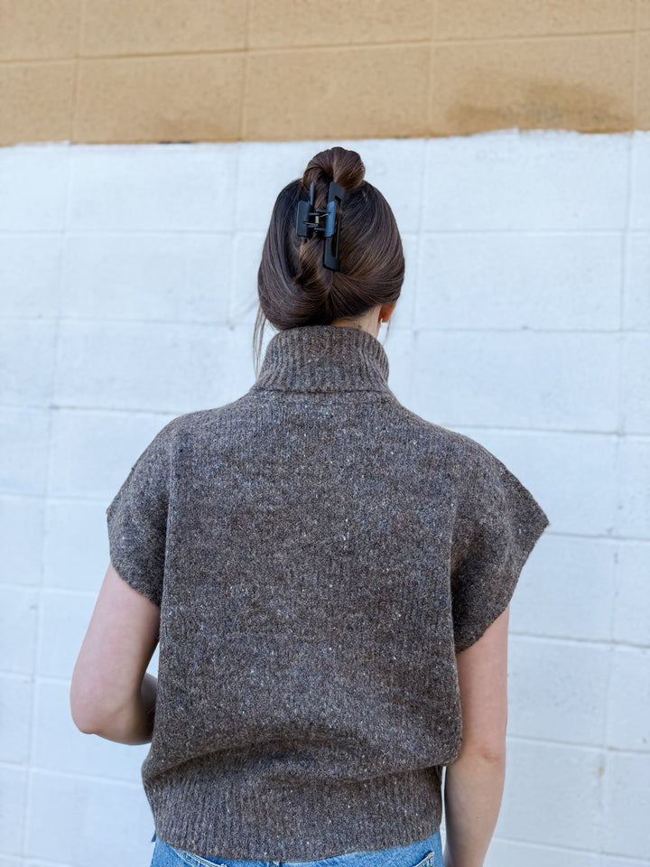 Ingrid Turtleneck Sweater Vest