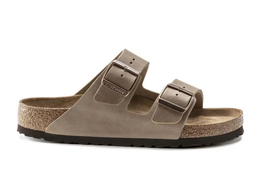 Birkenstock Arizona Sandals - Tobacco Brown
