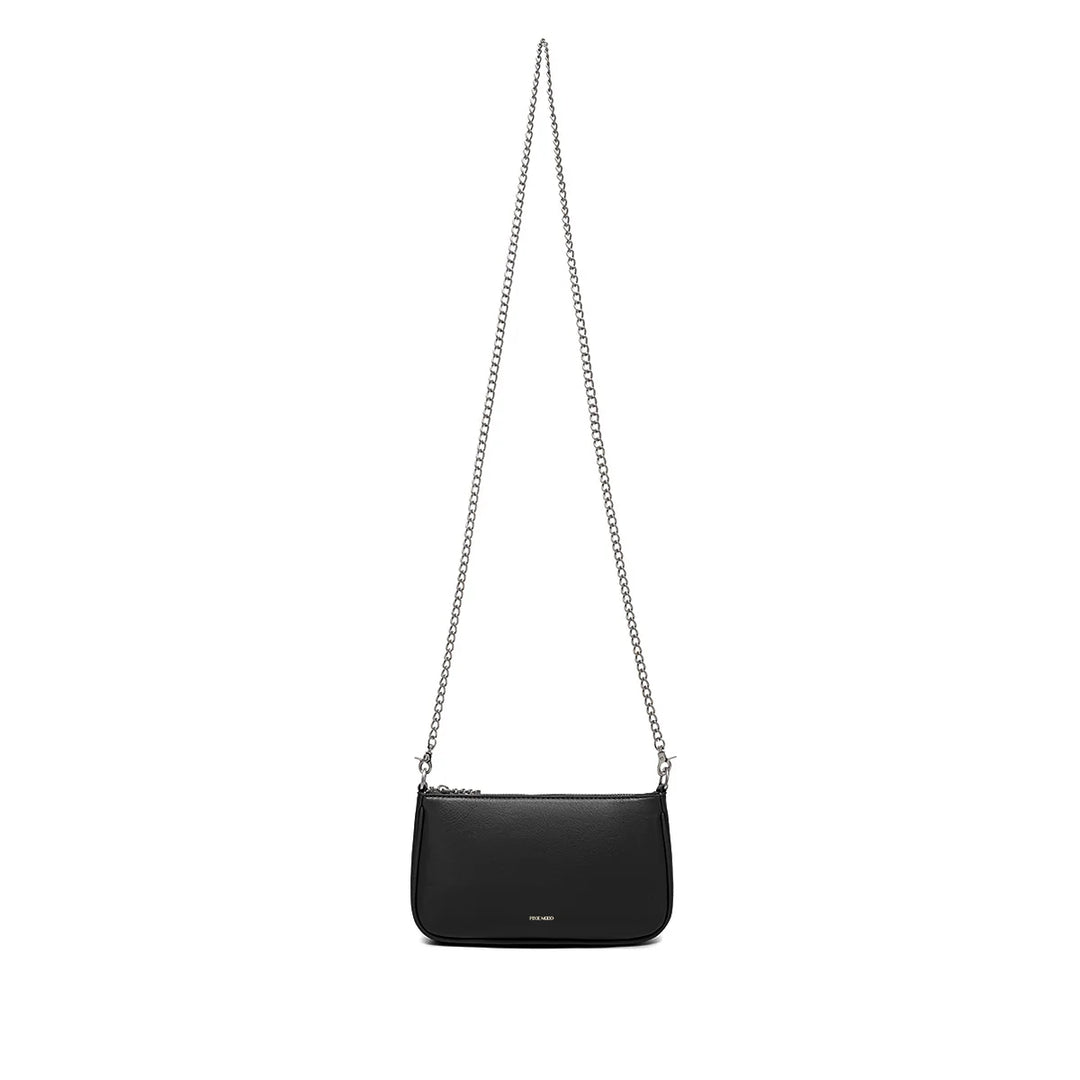 Francine Chain Crossbody-Black