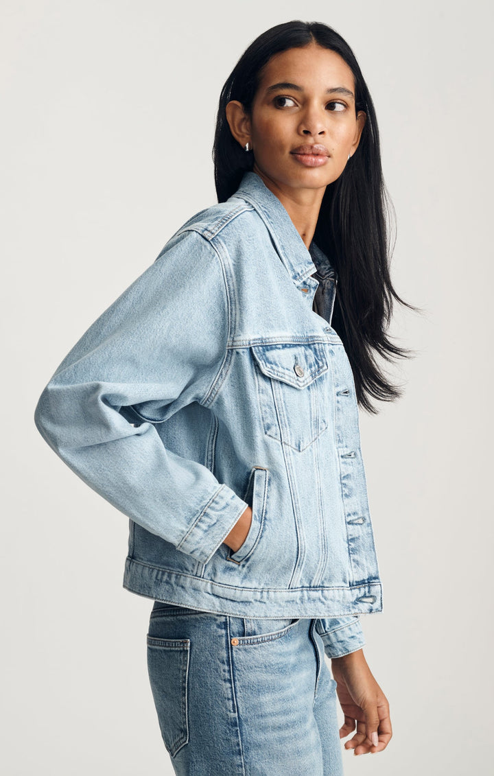 Ruby Bleached Icon Jean Jacket