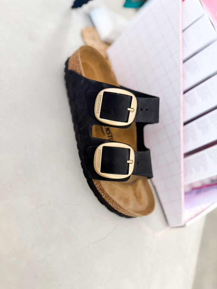 Birkenstock Arizona Big Buckle Sandals - Black