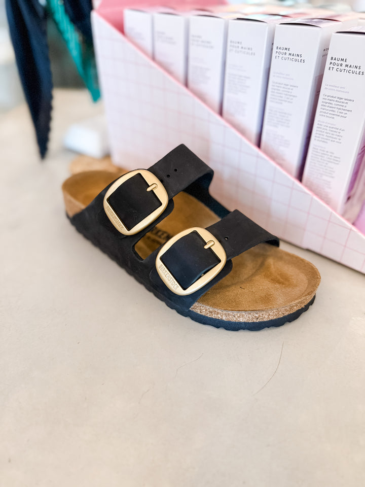 Birkenstock Arizona Big Buckle Sandals - Black