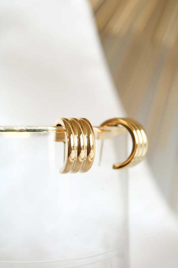 The McKenzie Earrings - Gold