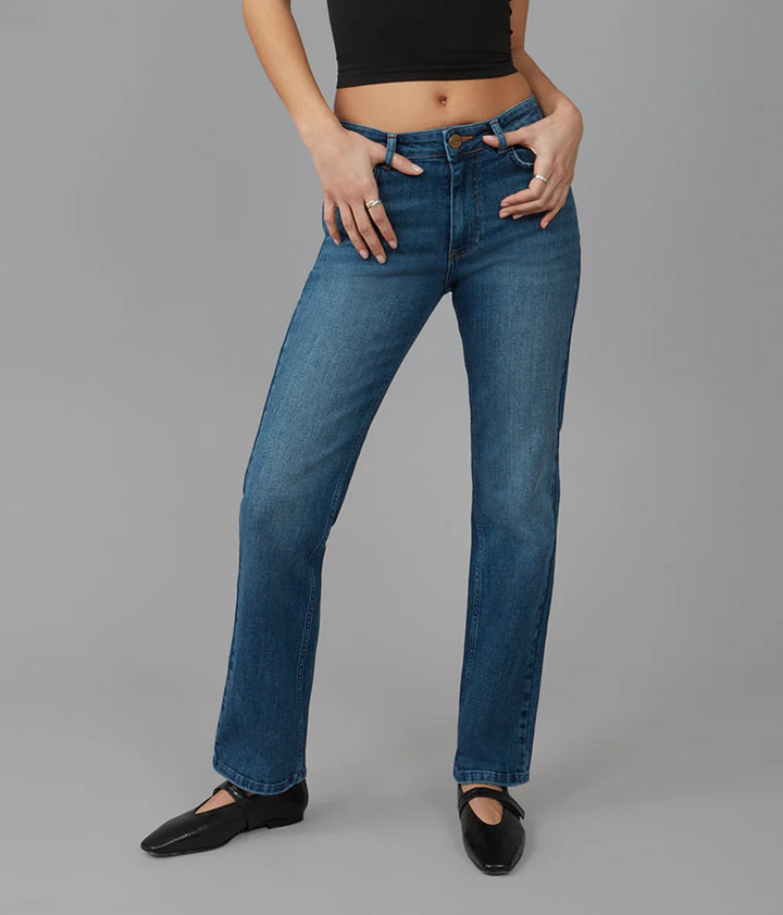 Denver Straight Leg Jeans - Dim Sky 2