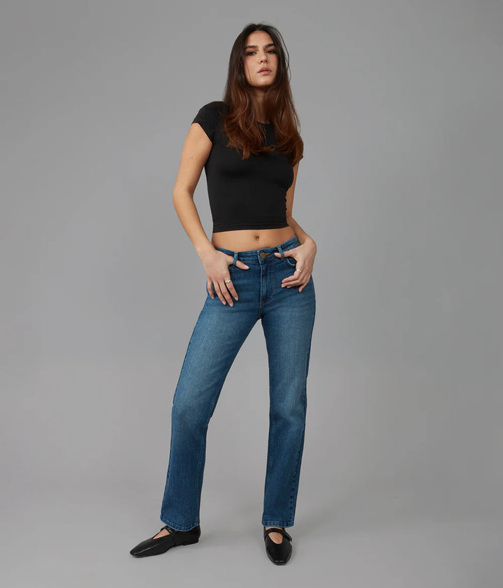 Denver Straight Leg Jeans - Dim Sky 2