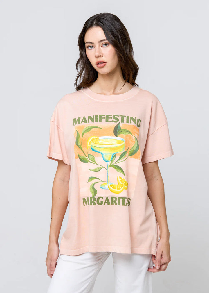 Manifesting Margaritas Oversized Tee