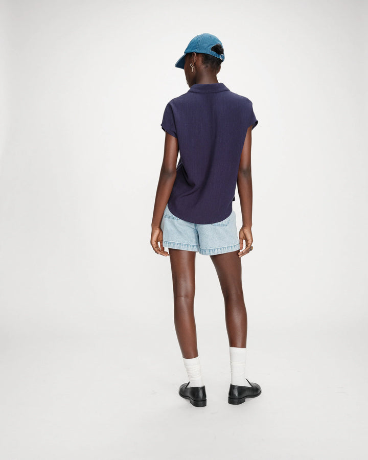 Perez Blouse - Navy