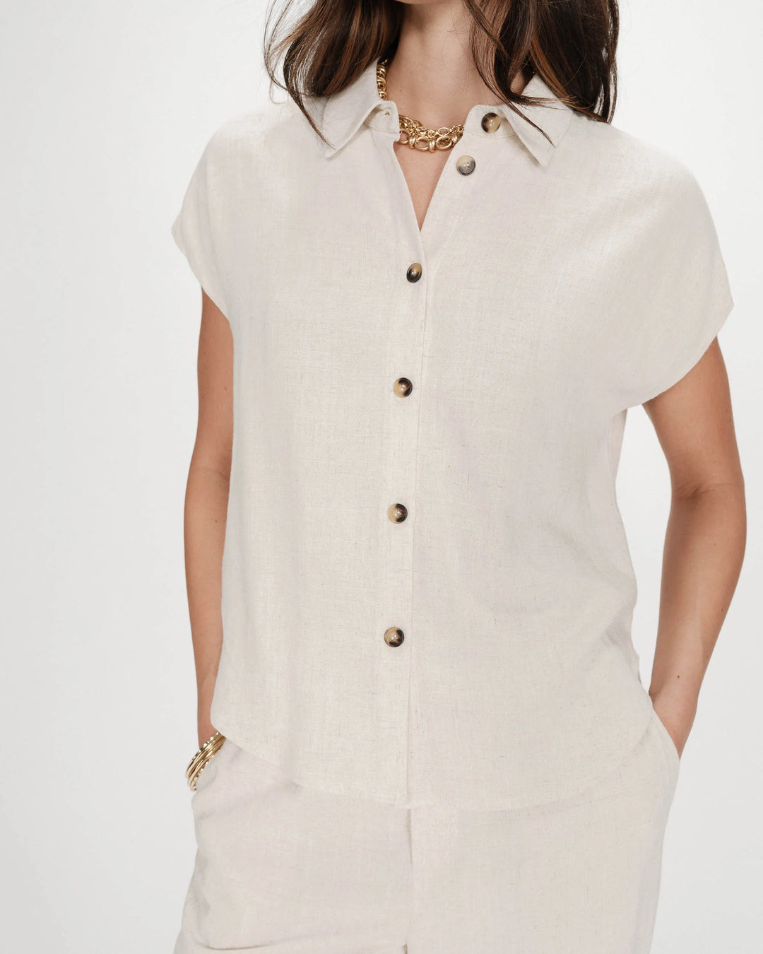 Perez Blouse - Cream