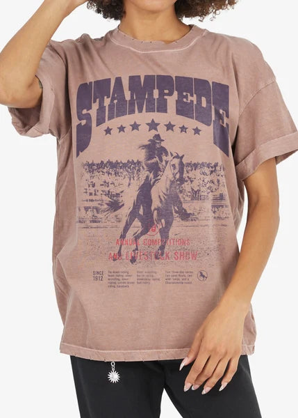 Stampede Poster Boyfriend Tee