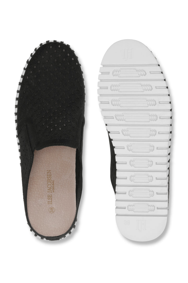 Tulip Slip On Mule - Black