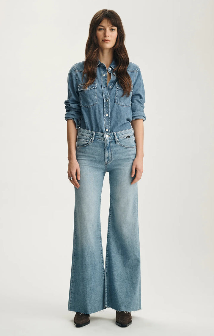 Grace Bleached Classic Blue Jean