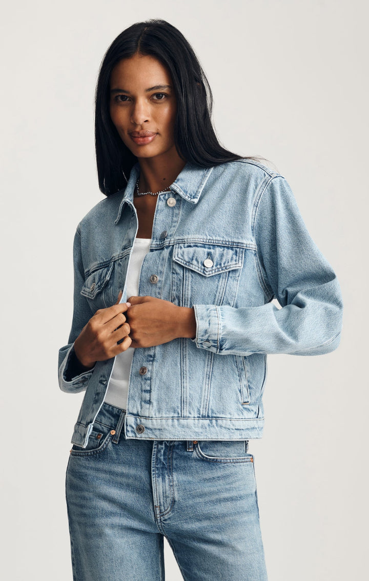 Ruby Bleached Icon Jean Jacket
