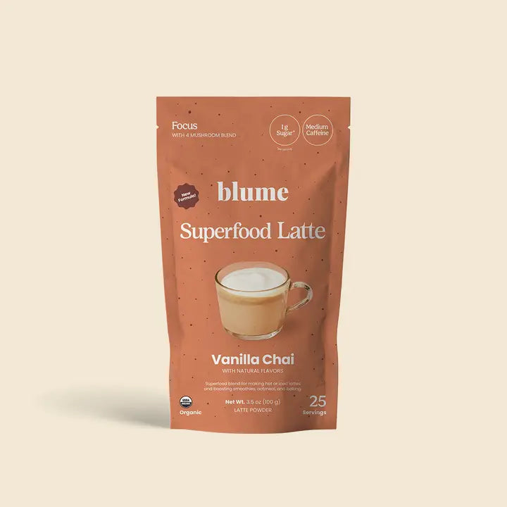 Superfood Latte Powder, Vanilla Chai