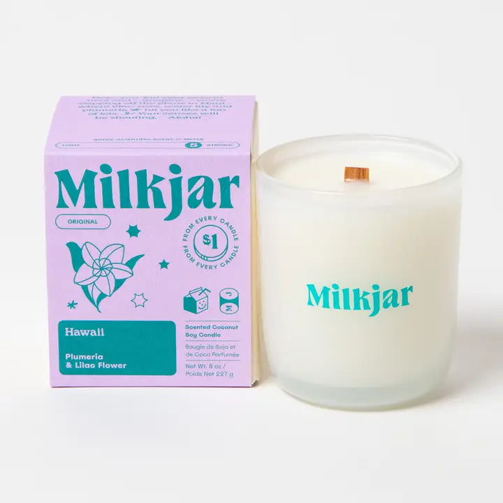 Milk Jar Candles