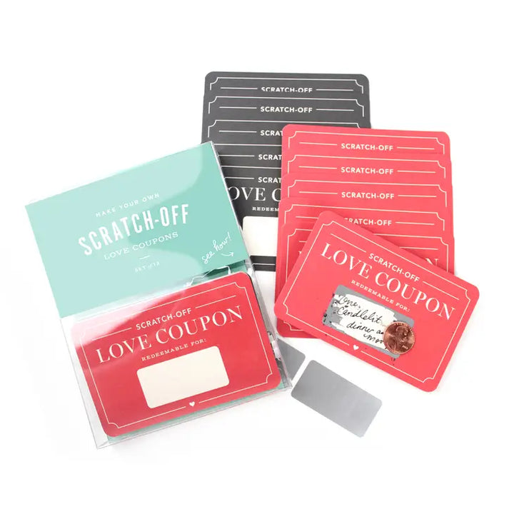 Scratch Off Love Coupons