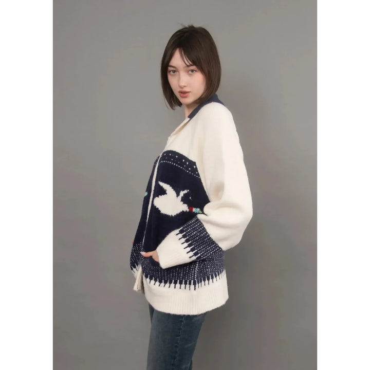 Taji Shawl Neck Cardigan