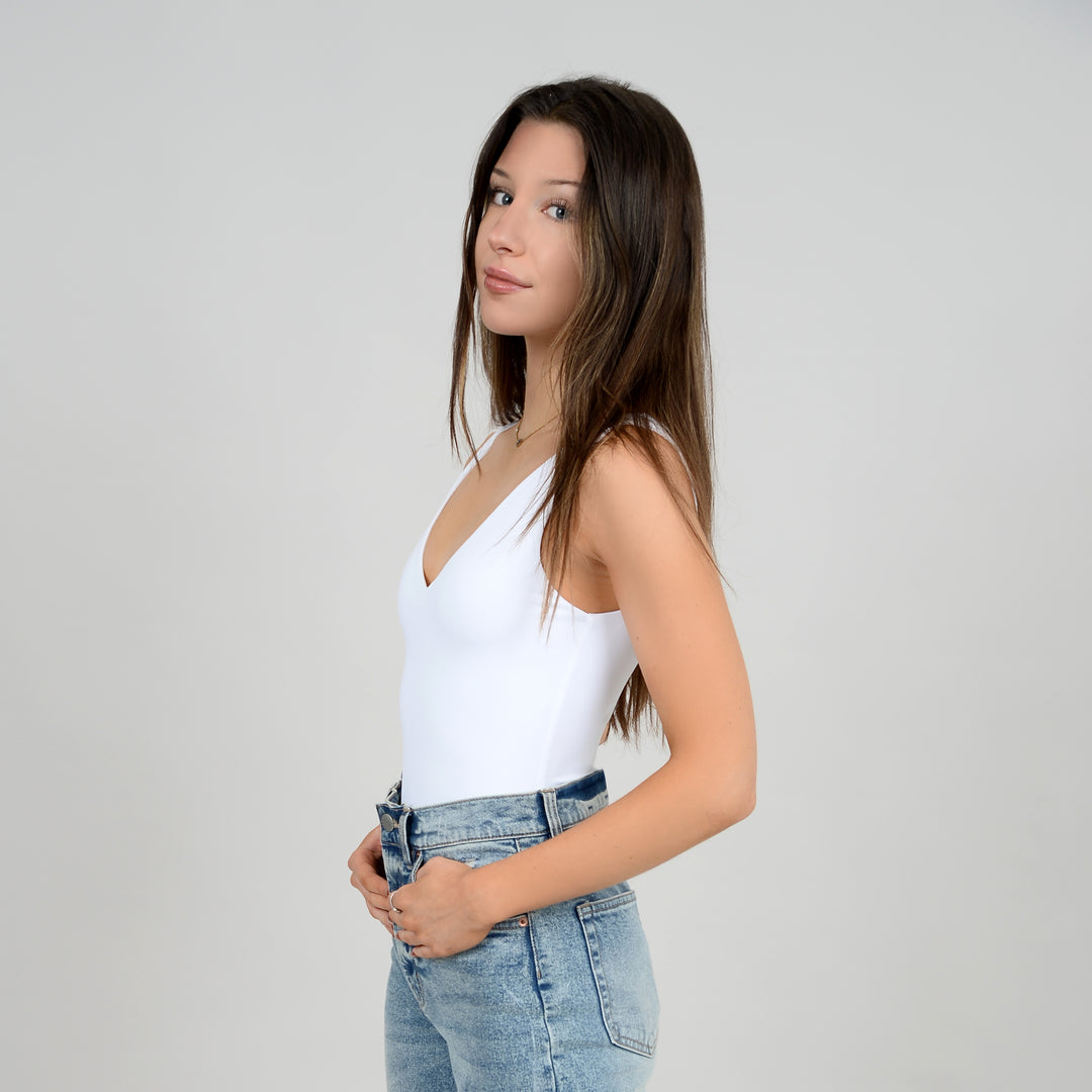 Valentina V-Neck Bodysuit