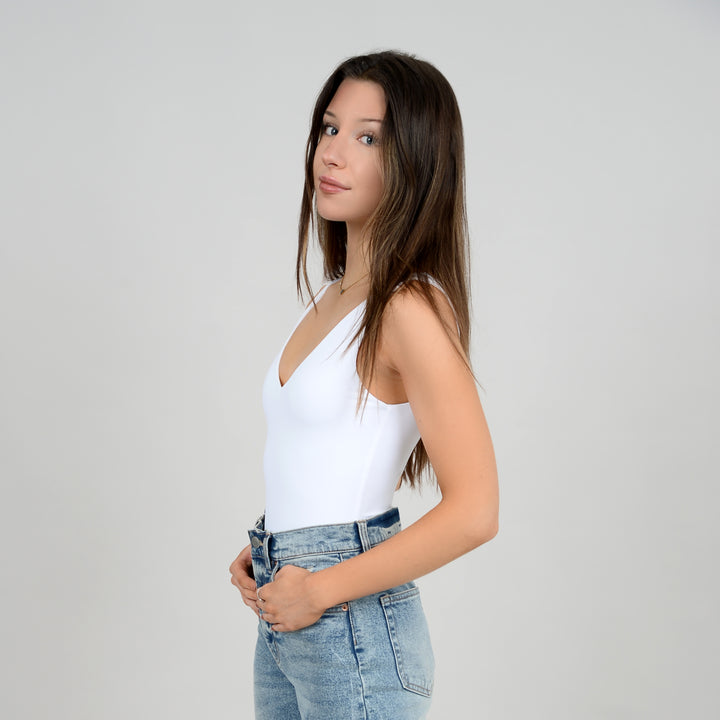 Valentina V-Neck Bodysuit