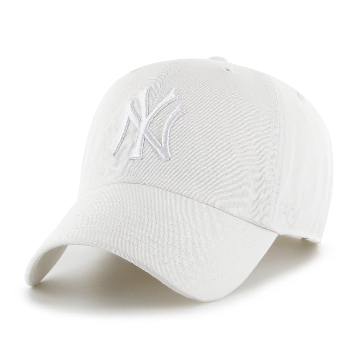 New York Yankees Clean Up Cap - Coconut/White
