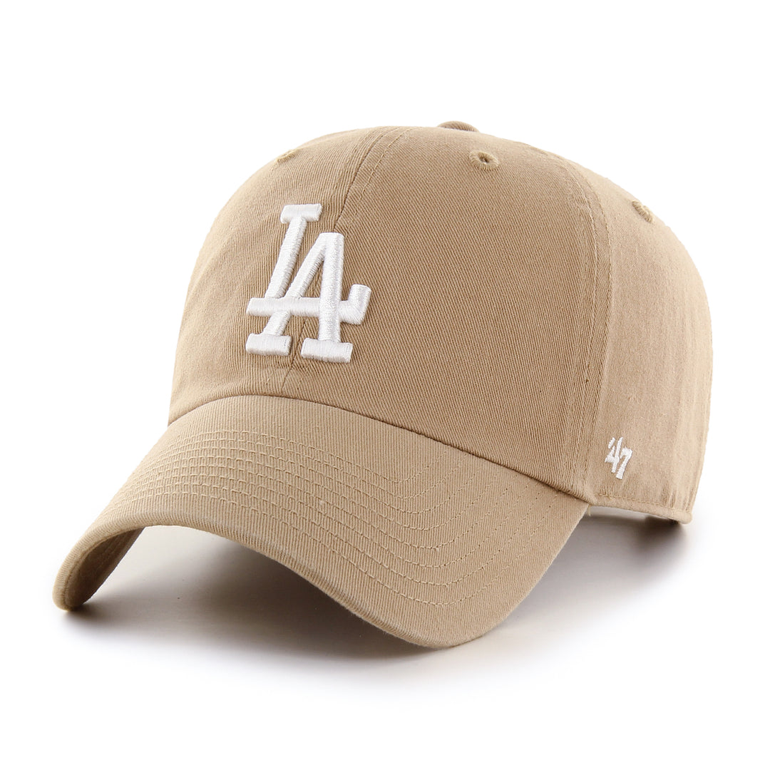 Los Angeles Dodgers Clean Up Cap - Khaki