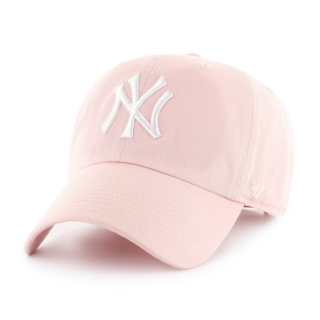 New York Yankees Clean Up Cap - Light Pink