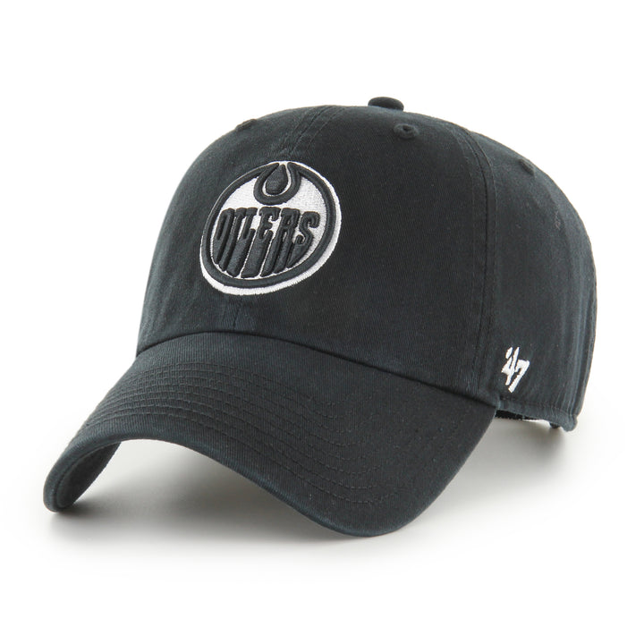 Edmonton Oilers Clean Up Cap - Black