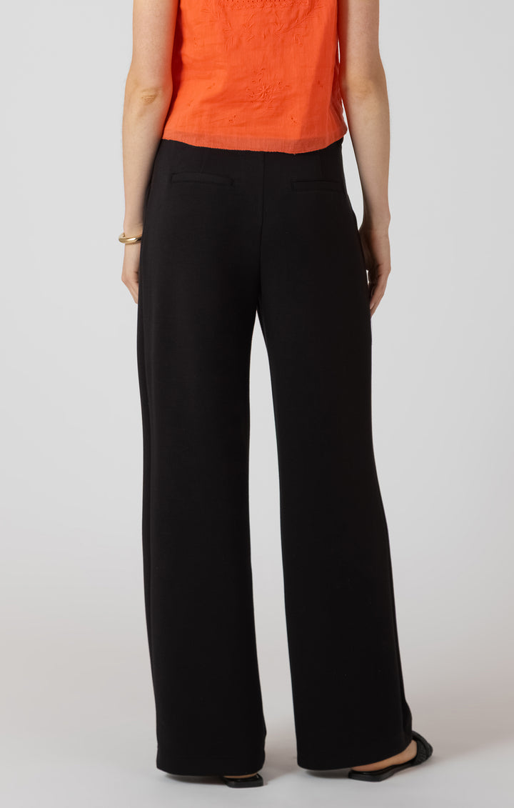 Scuba Knit Trouser - Black