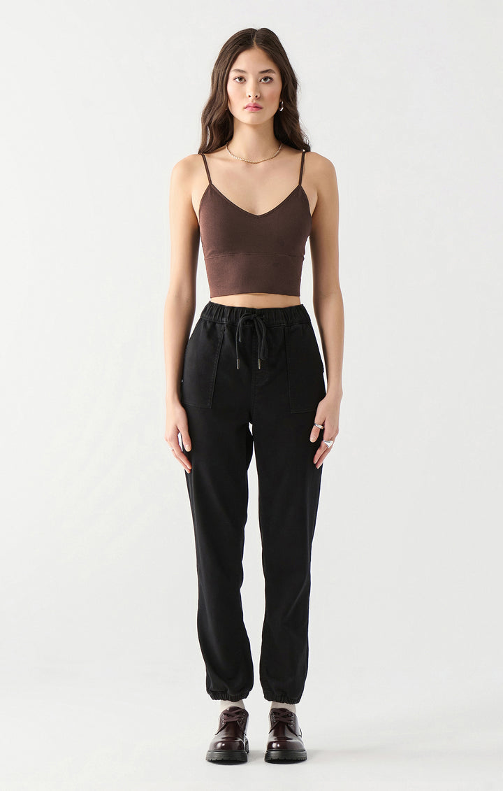 Seamless Bra Top - Brown