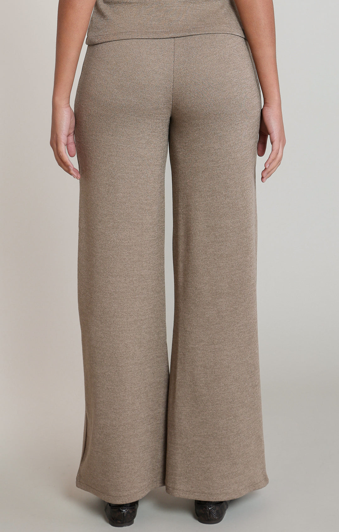 Heathered Pull On Pant