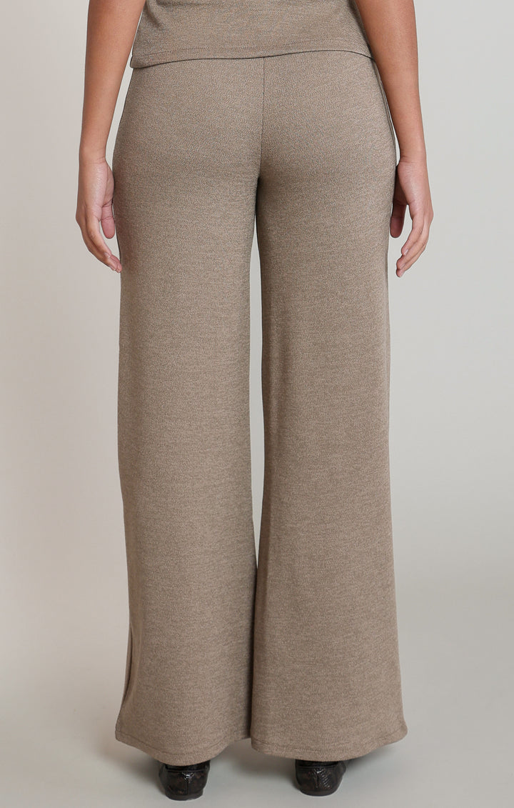 Heathered Pull On Pant