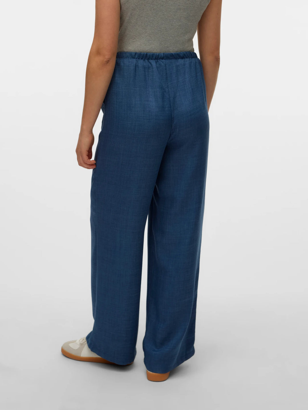 Melaney Flowy Pants - Blue