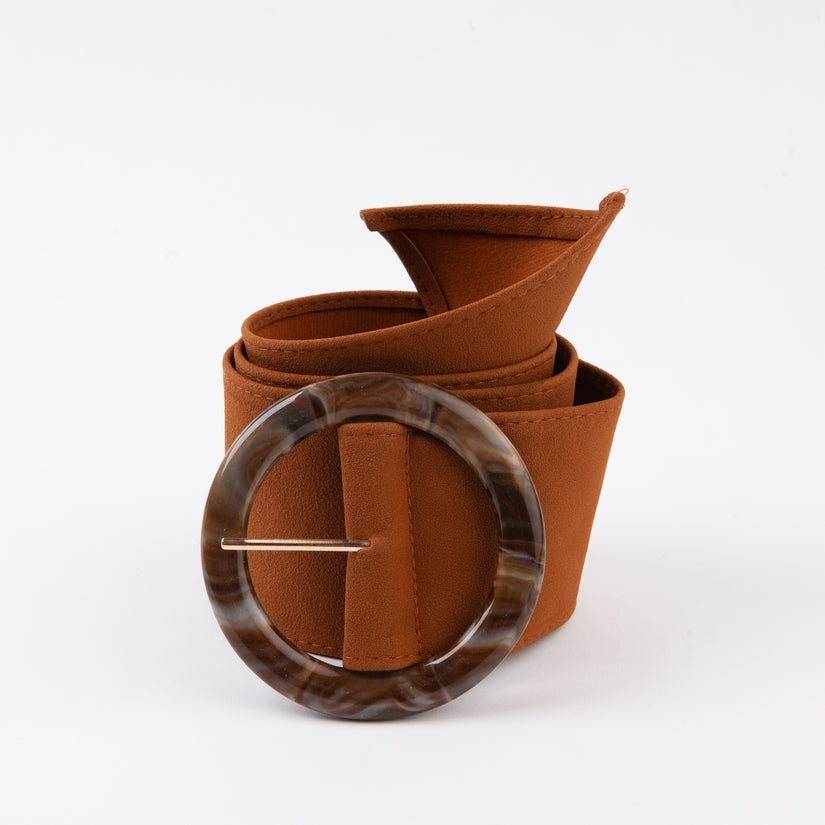 Montecito Vegan Suede Belt